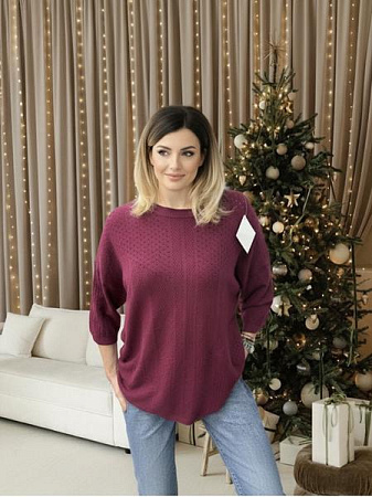Свитер Shipi 25243 wine - делук