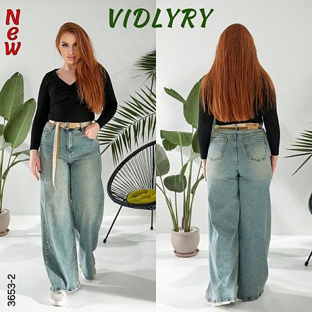 Джинсы Vidlyry 3653-3 l.blue - делук