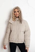 Куртка Katty F19 beige - делук