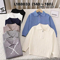 Свитер Фунтик L188033 white - делук