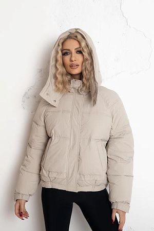Куртка Katty F19 beige - делук