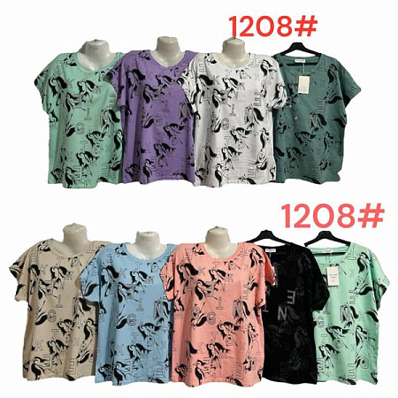 Футболка Peng 1208 mix - делук