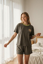 Пижама Trikotag T424 khaki - делук