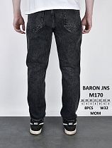 Джинсы God Baron M170 black - делук