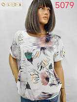 Футболка Lida 5079 white - делук