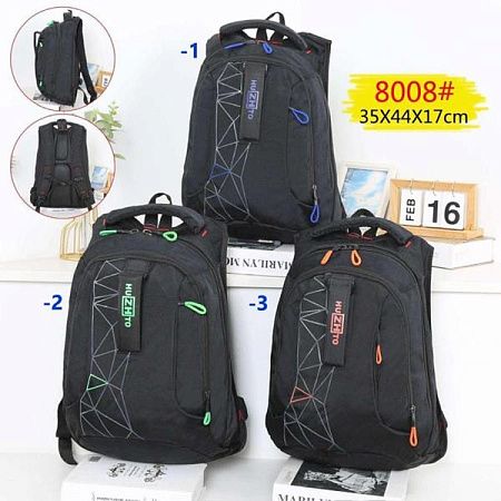 Рюкзак Candy Bags 8008 black-orange - делук
