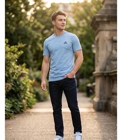 Футболка Style M.Clothes SM173 l.blue - делук