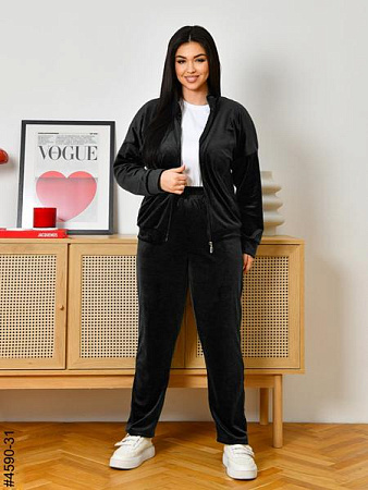 Костюм Спорт Odesaopt 4590-31 black - делук