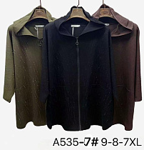 Кофта Immei A535-7 khaki - делук