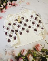 Вышиванка Moda School M63 milk Вышиванка Moda School M63 milk - делук