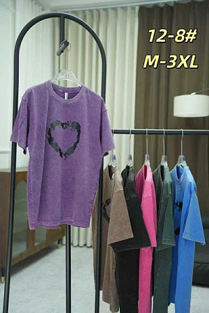 Футболка Xie 12-8 l.blue - делук