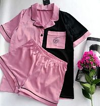 Пижама Gull 02-1 pink - делук
