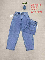 Джинсы Vanver A7252 l.blue - делук