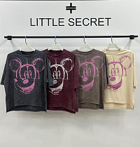Футболка Little Secret 500345 brown - делук