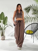 Штаны Спорт Loren 707 brown - делук