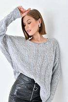 Свитер Karon 8166 grey - делук