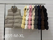 Жилетка Oukali 691-1 beige - делук