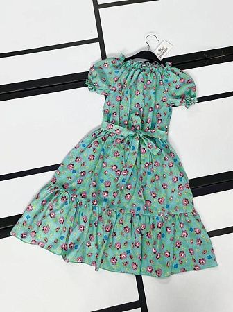 Платье Kosmy 579 l.blue - делук