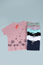 Футболка Jjf 9016 mix - делук