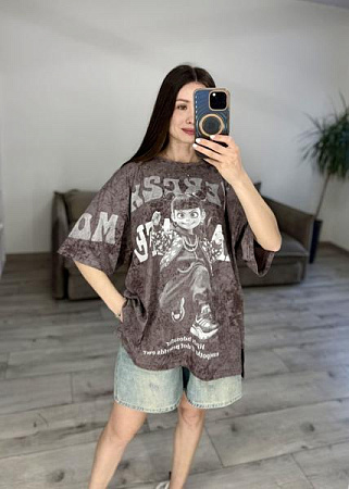 Футболка S.Style 55 brown - делук