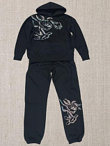 Костюм Спорт Julia JL630 black - делук