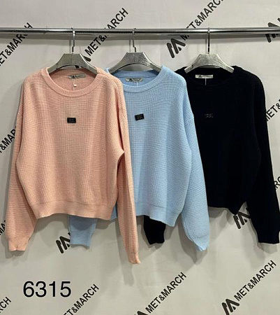 Свитер Met&March 6315 peach - делук