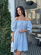 Платье Arina 2467 l.blue Платье Arina 2467 l.blue - делук