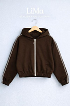 Кофта Спорт Lima Kids 2608 brown - делук