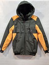 Куртка Giang 3644-3 black-yellow - делук