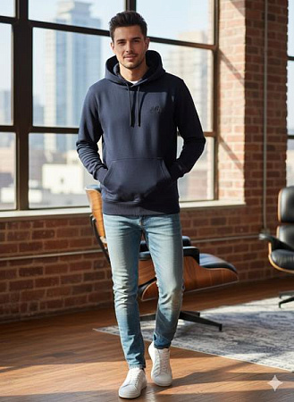 Худи Moranny MR631 navy - делук