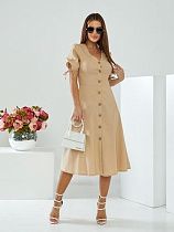 Платье Deliv 573 beige - делук
