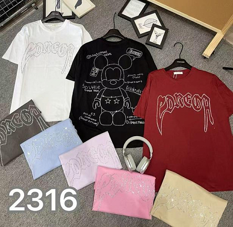 Футболка Dgmd 2316 mix - делук