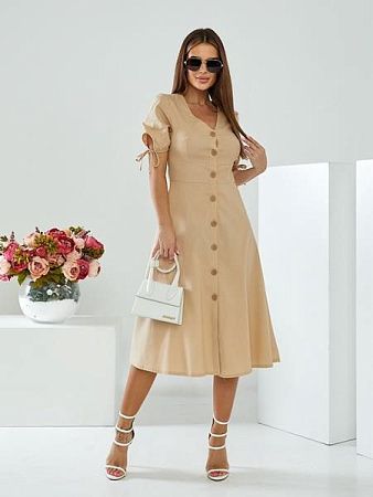 Платье Deliv 573 beige - делук