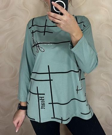 Свитер Levisha 27084 mint - делук