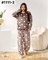 Пижама Bat 1111-2 brown - делук