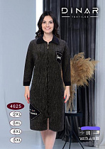 Халат Samo 4625 black - делук