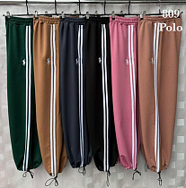 Штаны Спорт Shon S2552 green - делук