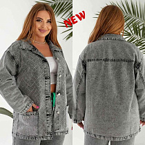 Рубашка Liana Denim 348 grey - делук