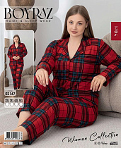 Пижама Fantasy 02147 red - делук