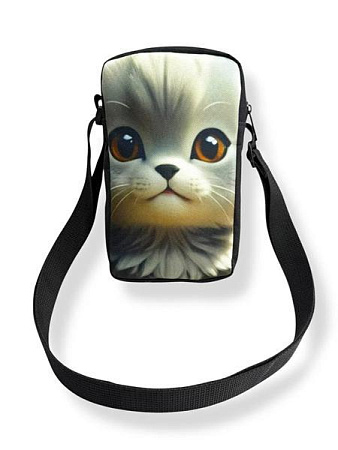Бананка Fashion Bag NPN07-27 l.grey - делук