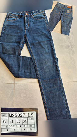 Джинсы God Baron M25027-LS blue - делук