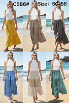 Юбка Kaffir Lily C586 blue - делук