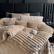 Постіль велюрова Шарпей 4 см 004-87-4-21 beige - делук