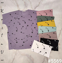 Футболка Kosta 5569 mix - делук