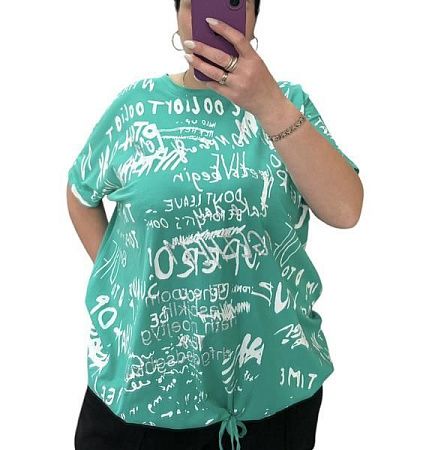 Футболка Levisha 25084 mint - делук