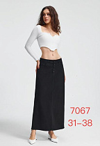 Юбка Newjeans 7067 black - делук