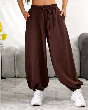 Штаны Спорт Arina 1698 brown - делук