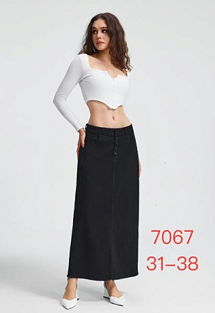 Юбка Newjeans 7067 black - делук
