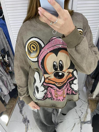 Свитер Karon 22011 khaki - делук