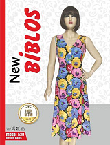 Халат Cotpark 539-0405 l.blue-yellow - делук
